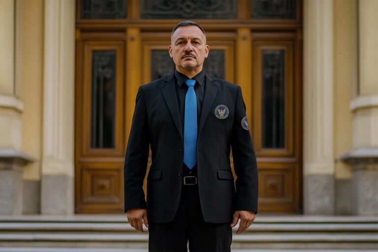 ambasador group security Companie de pază instituții publice Pază umană profesională Agenți de pază autorizați Servicii de securitate pentru instituții Pază profesională 24/7 27