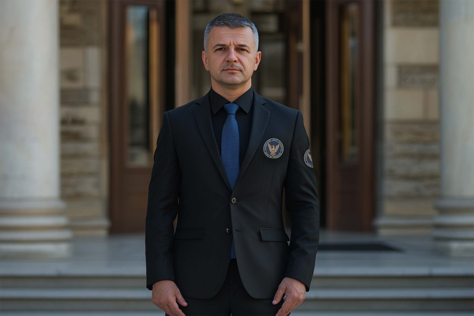 ambasador group security Companie de pază instituții publice Pază umană profesională Agenți de pază autorizați Servicii de securitate pentru instituții Pază profesională 24/7 26