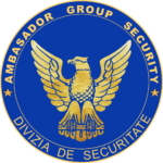 ambasador group security Companie de pază instituții publice Pază umană profesională Agenți de pază autorizați Servicii de securitate pentru instituții Pază profesională 24/7 50
